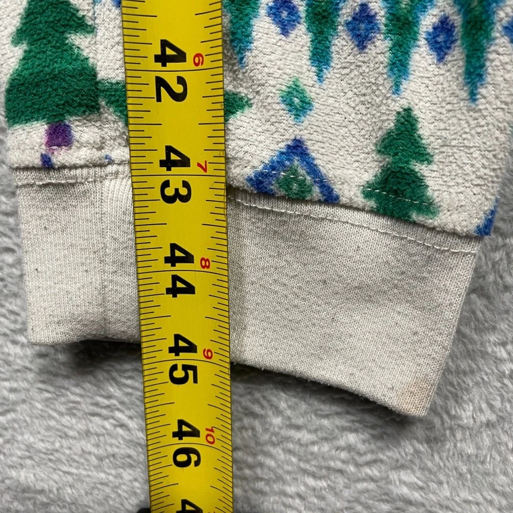 Old Navy One Piece Pajamas Unisex Kids M 8 White Rainbow Fair Isle Holiday Zip
